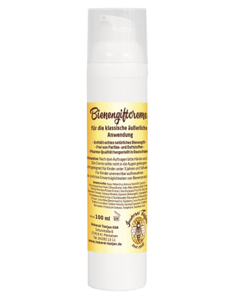 Bienengiftcreme 100ml